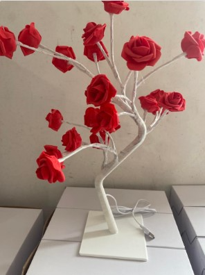 RoseGlow Tree Lamp