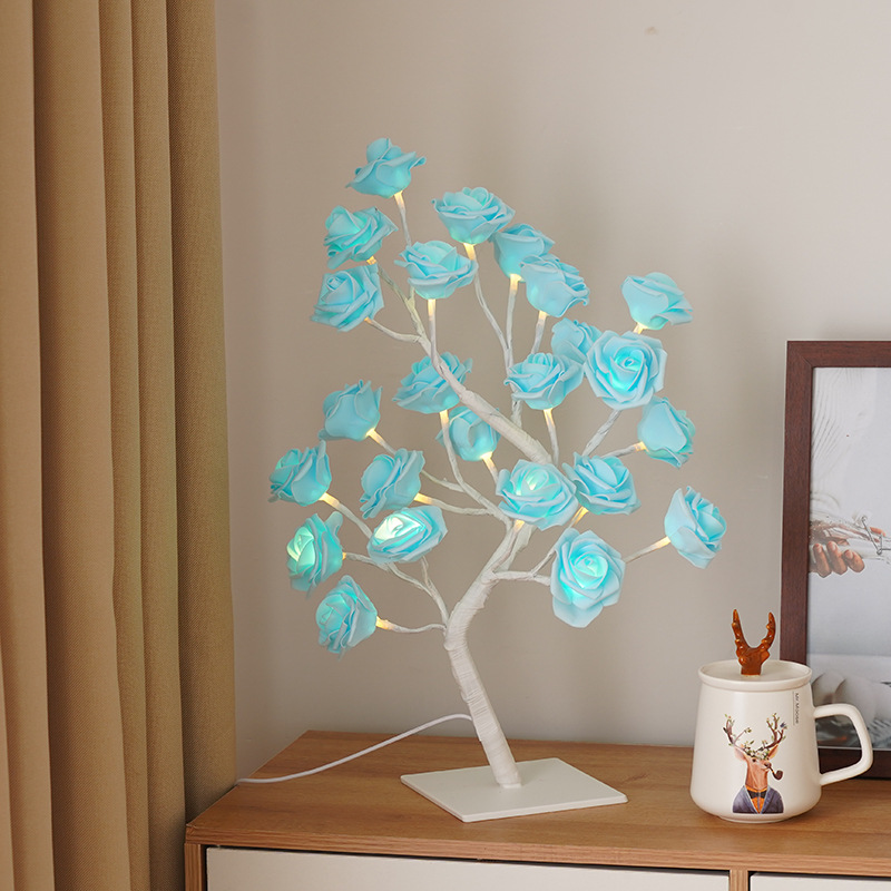 RoseGlow Tree Lamp