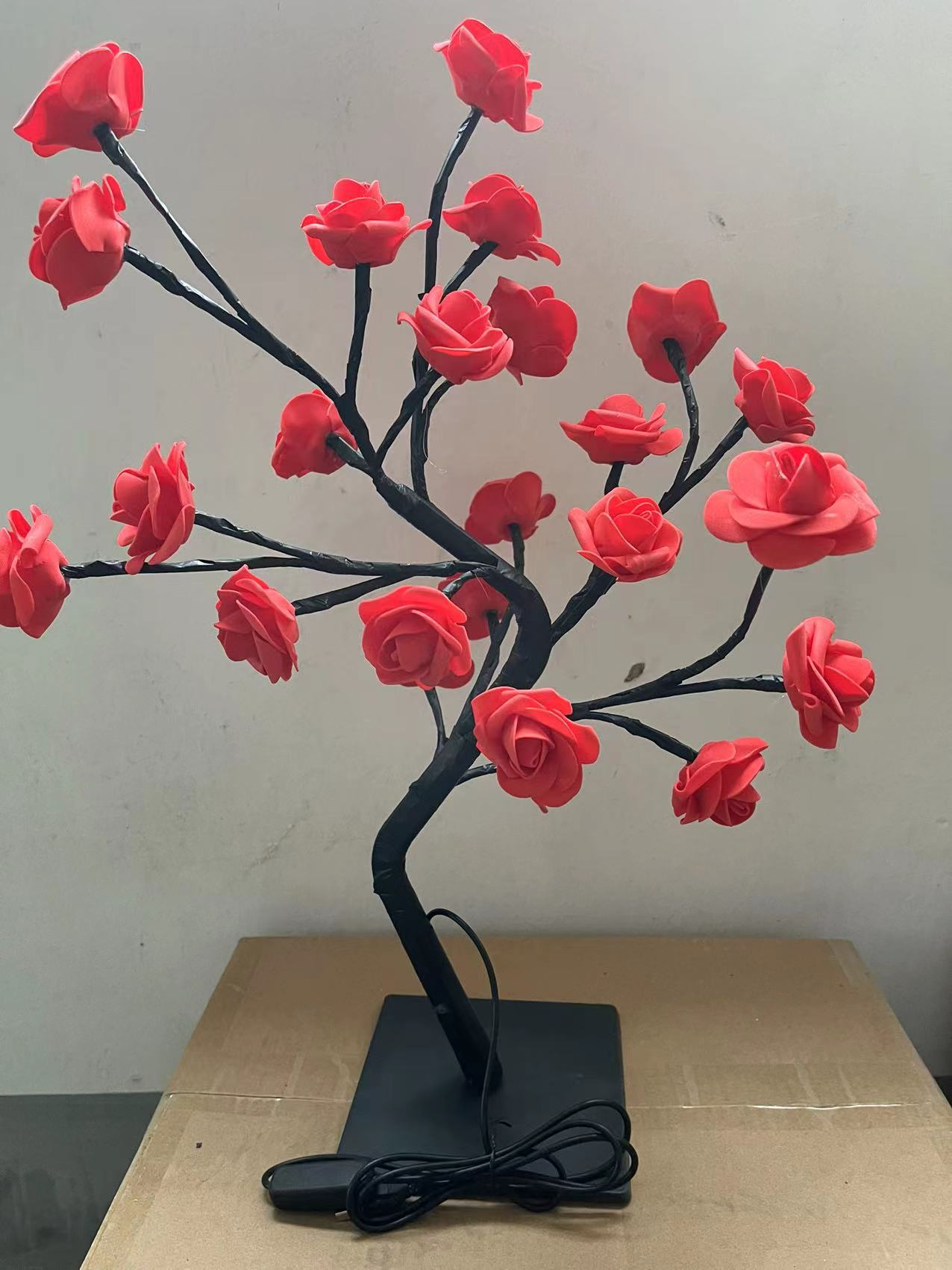 RoseGlow Tree Lamp