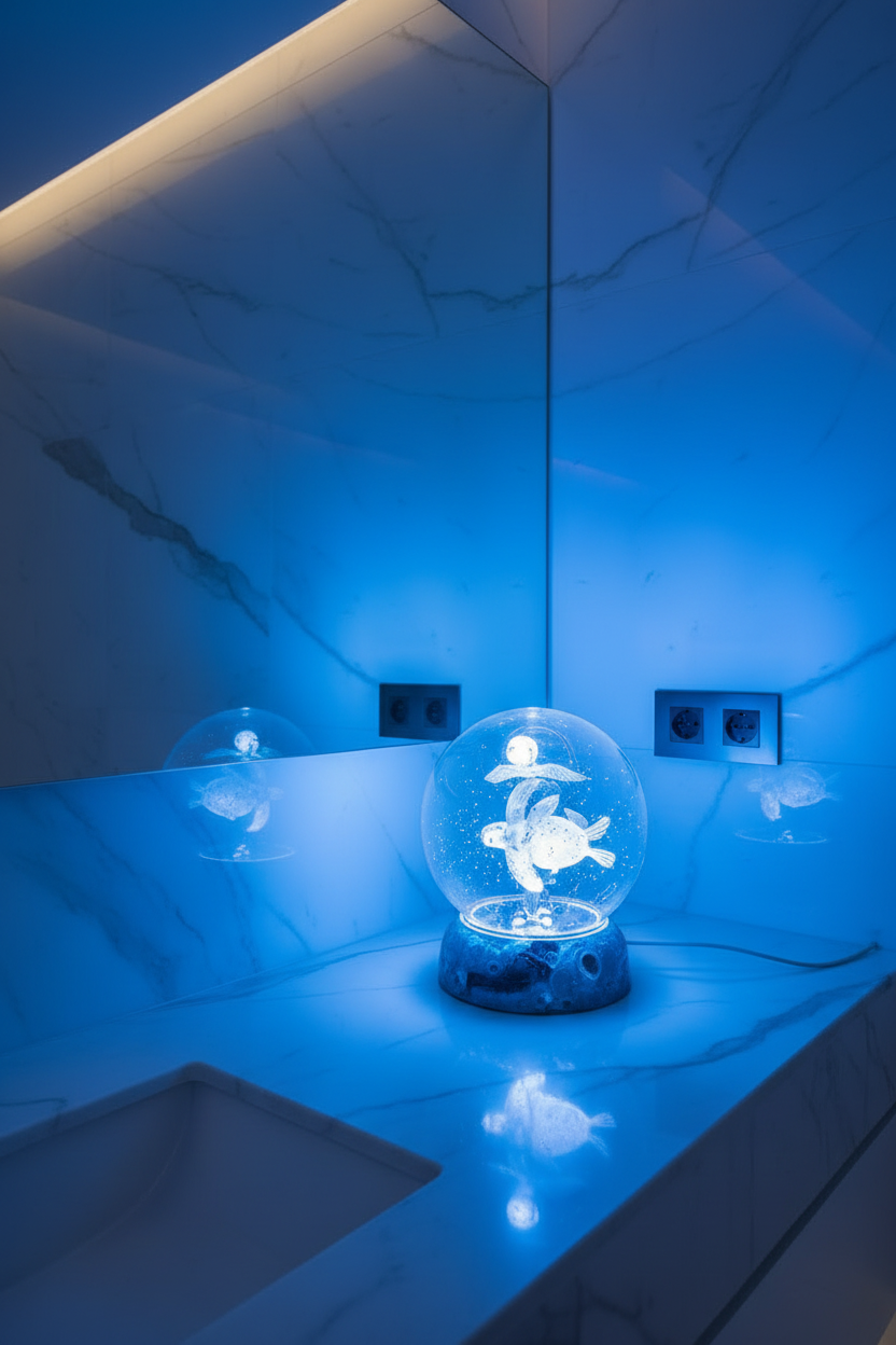 MoonSphere Crystal Lamp